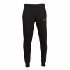 Bottoms * | Men'S Puma Cotton Black Ess+ Embroidery Logo Pants Xxs