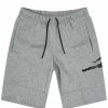 Bottoms * | Men'S Jordan Grey Jumpman Air Fleece Shorts M