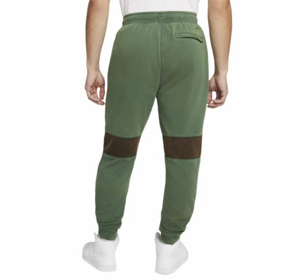 Bottoms * | Men'S Jordan Green Air Fleece Pants (Da9858 333) S