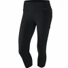 Bottoms * | Nike Baseline Capri Black L