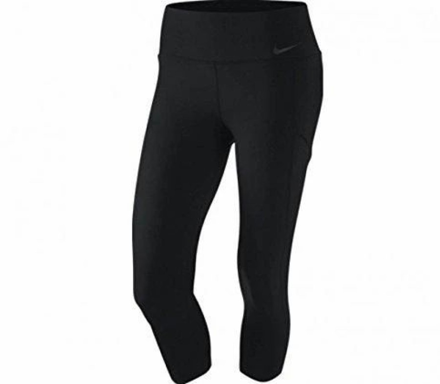 Bottoms * | Nike Baseline Capri Black L