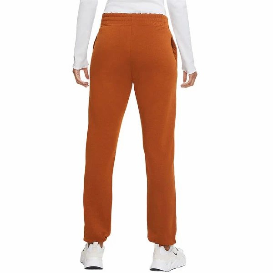 Bottoms * | Women'S Nike Sportwear Tawny/White Trend Fleece Jogger (Bv4089 290) Xs