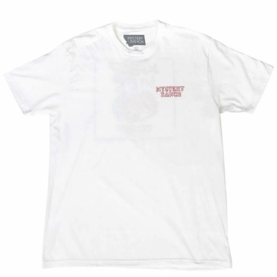 Logo Wear * | Mystery Ranch Chef'S Choice Short Sleeve Shirt White