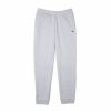 Bottoms * | Men'S Lacoste Grey Chine Tapered Fit Fleece Trackpants 3/S