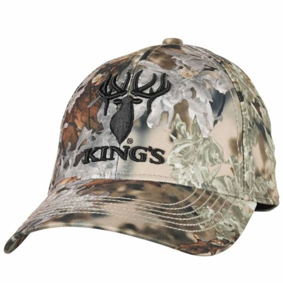 Logo Wear * | King'S Camo Hunter Series Embroidered Hat