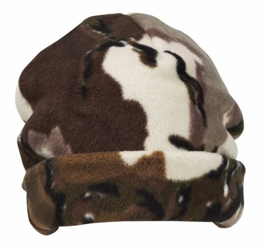 Headwear * | Predator Stealth Fleece Beanie Brown Deception