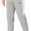 Bottoms * | Men'S Puma Medium Gray Heather Modern Sports Pants Xs