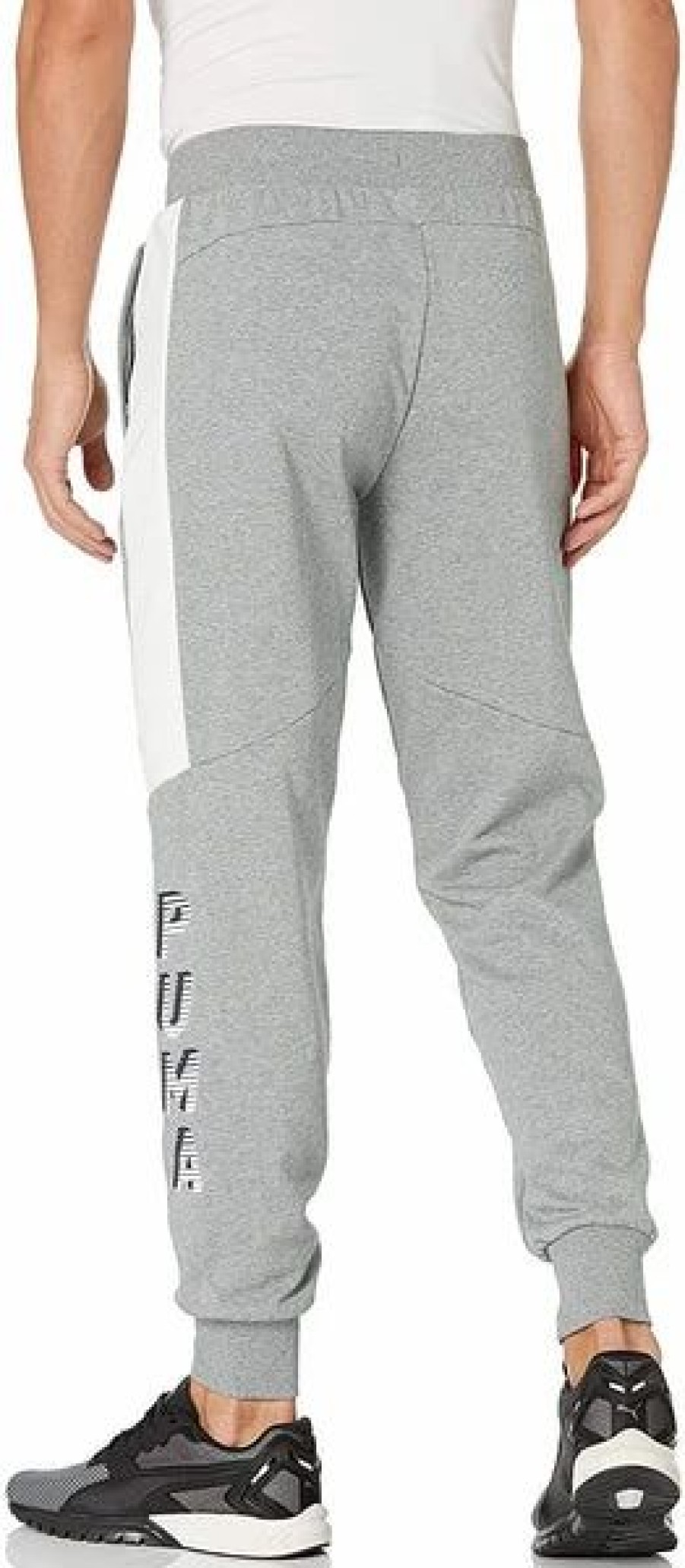 Bottoms * | Men'S Puma Medium Gray Heather Modern Sports Pants Xs