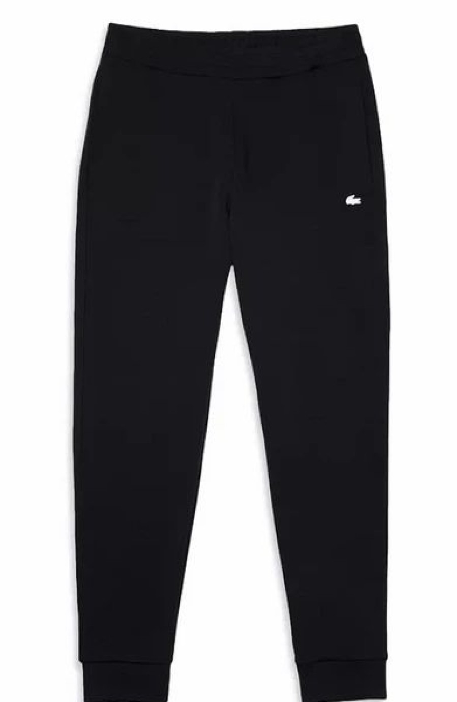 Bottoms * | Lacoste Black Cotton Blend Jogging Pants 3/S