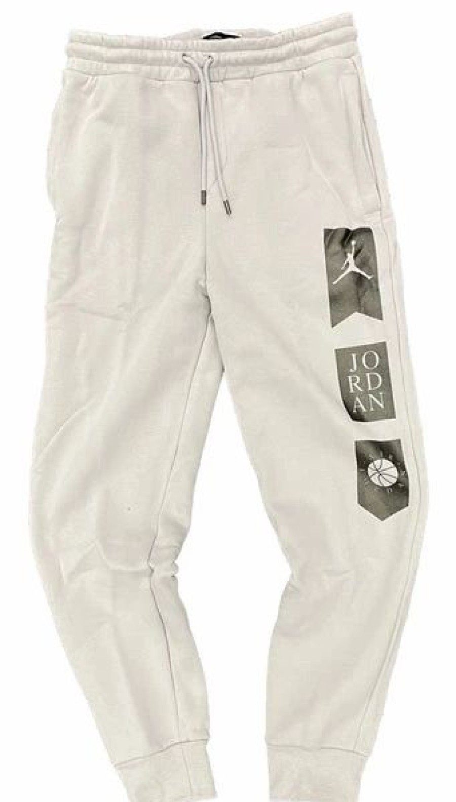 Bottoms * | Men'S Jordan Grey Remastered Hbr Fleece Pants S