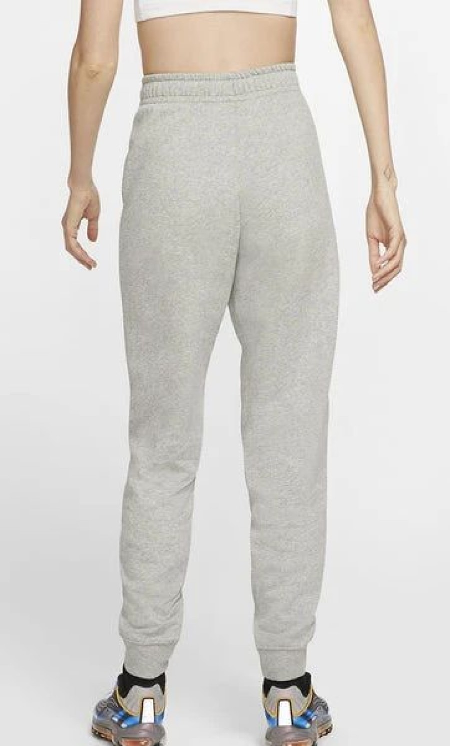 Bottoms * | Nike Women'S Grey Heather Fleece Pants (Bv4087 063) Xs