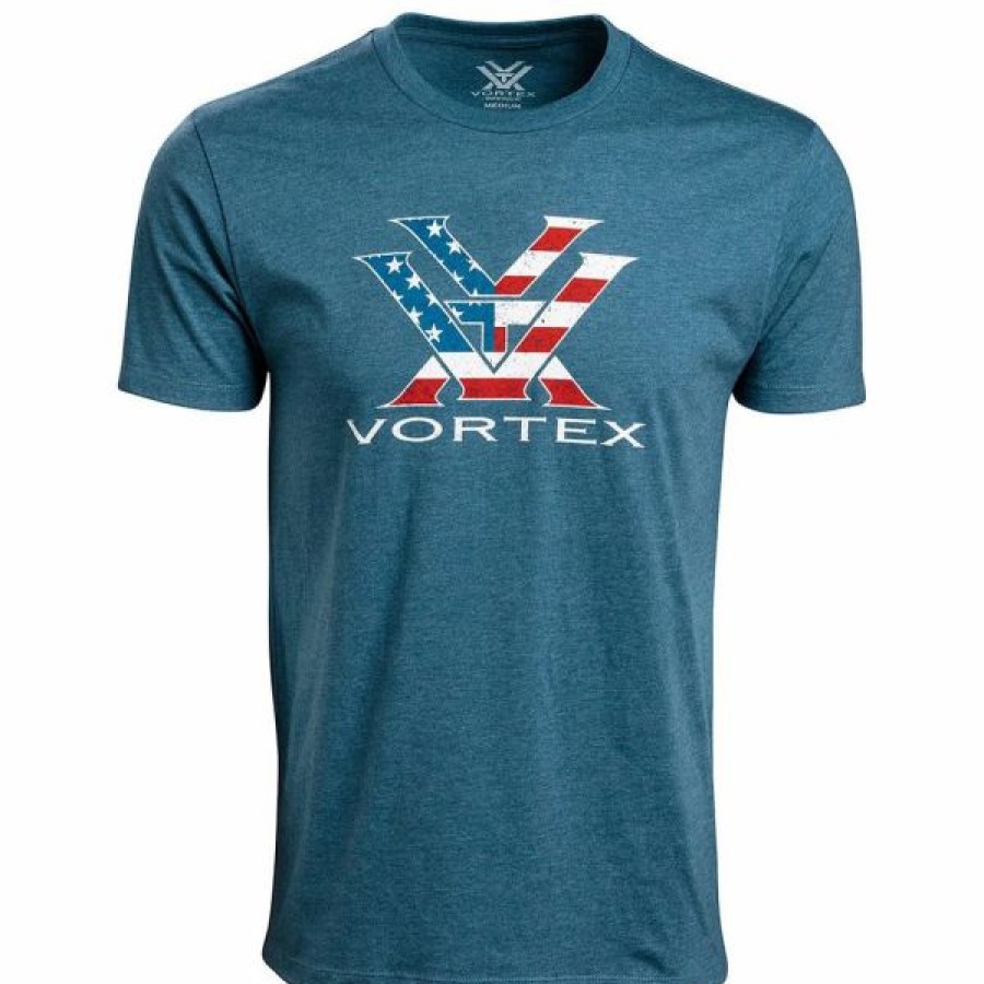 Logo Wear * | Vortex Stars And Stripes Short Sleeve T-Shirt