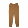 Bottoms * | Men'S Lacoste Brown Tapered Fit Fleece Trackpants 4/M