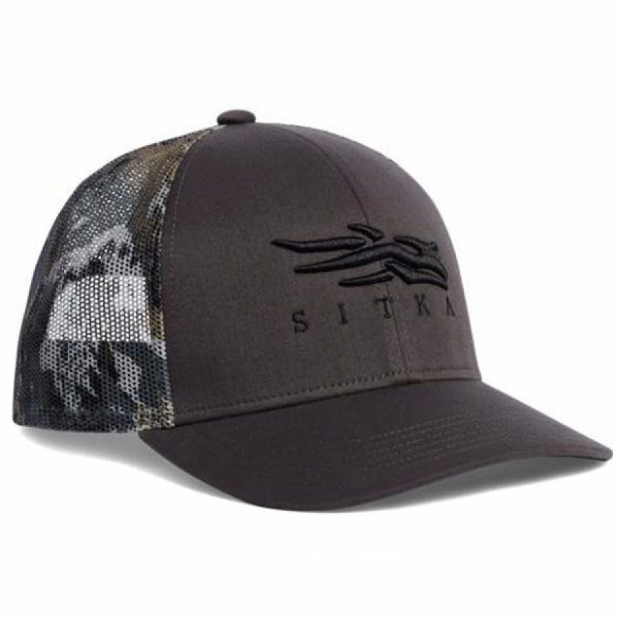 Headwear * | Sitka Icon Elevated Ii Mid Pro Trucker Hat