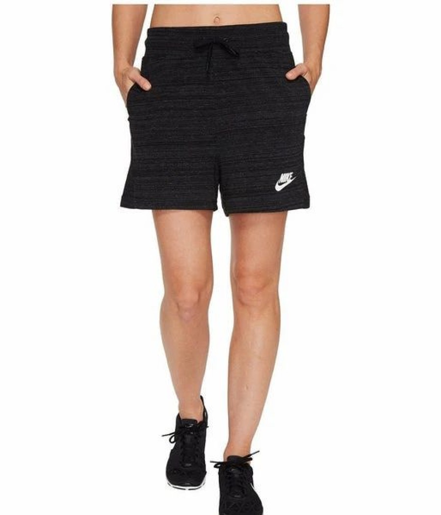 Bottoms * | Women'S Nike Sportswear Advance 15 Shorts Black/White Xs