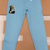 Bottoms * | Men'S Lacoste Light Blue Pennants L Badge Fleece Tracksuit Pants 3/S