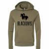 Logo Wear * | Blackovis High Country Horns Hoodie Military Green