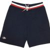 Bottoms * | Lacoste Navy Blue/White/Red Sport Fleece Shorts 3/S