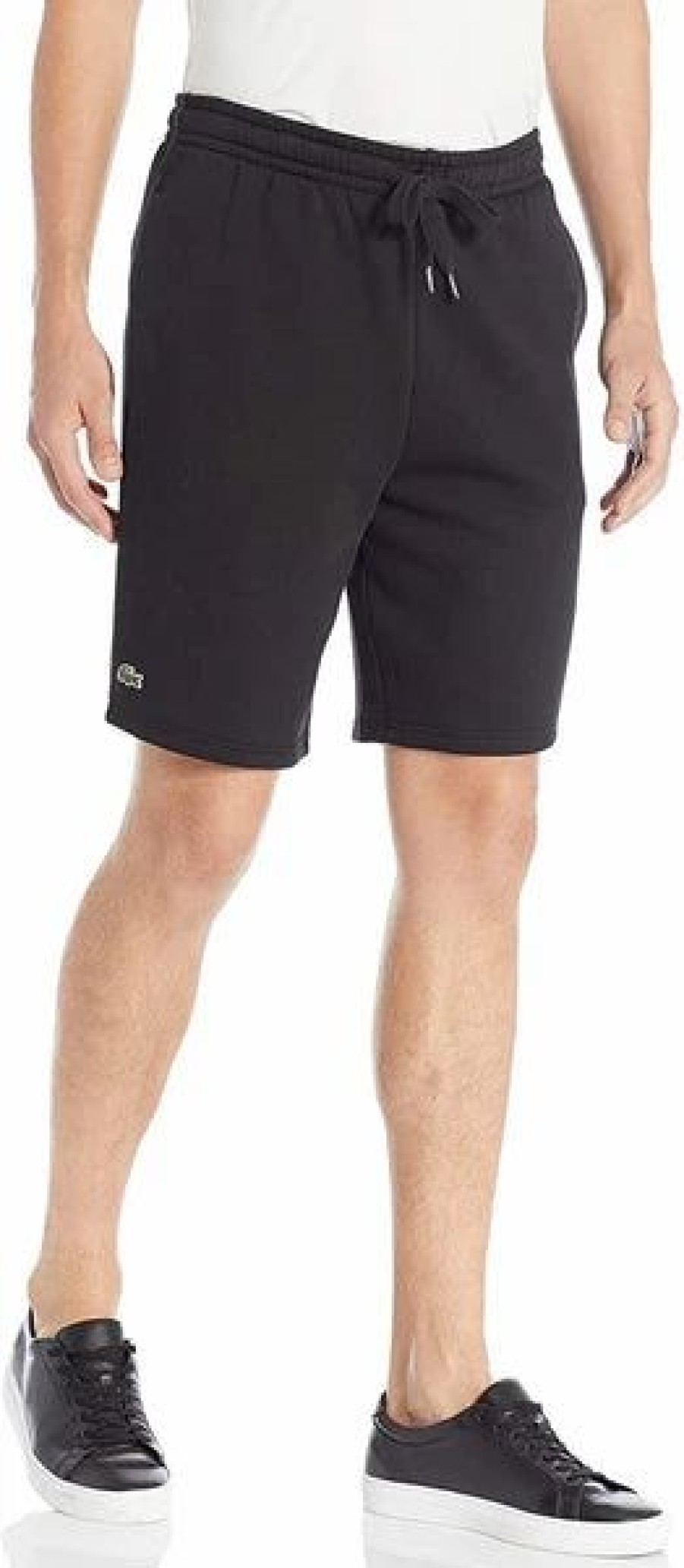 Bottoms * | Men'S Lacoste Black Fleece Sport Shorts 3/S