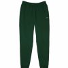 Bottoms * | Men'S Lacoste Green Tapered Fit Fleece Trackpants 3/S