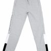 Bottoms * | Lacoste Silver Chine/White/Black Branded Colorblock Fleece Jogging Pants 3/S