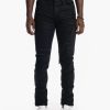 Bottoms * | Men'S Smoke Rise Jet Black Rip & Repair Jeans 30 32