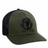 Headwear * | Blackovis 6-Panel Trucker Hat Black/Olive